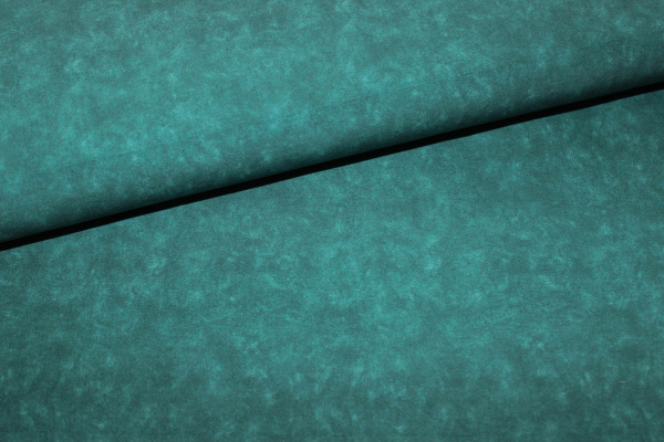 Baumwollstoff Shadow smaragd meliert (10 cm)